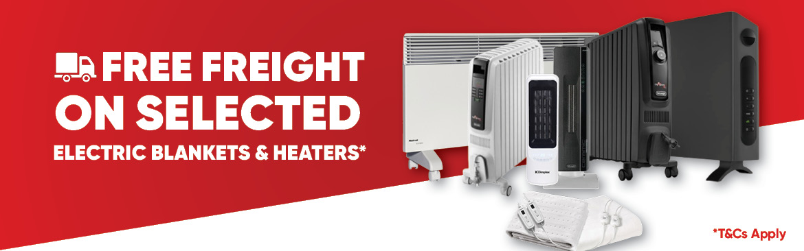 Free freight on electric blankets   heaters2