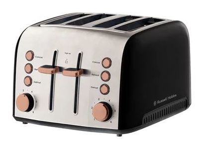 Russell hobbs brooklyn 4 slice toaster rht94cop copper