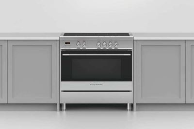 Fisher paykel 90cm freestanding induction range cooker or90sci1x1 4