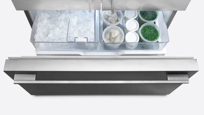 Fisher paykel activesmart fridge 900mm french door with ice water 614l rf610adux5 4