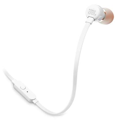 Jbl t110 in ear headphones white