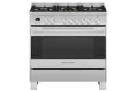 Fisher & Paykel 90cm Freestanding Dual Fuel Cooker Stainless Steel