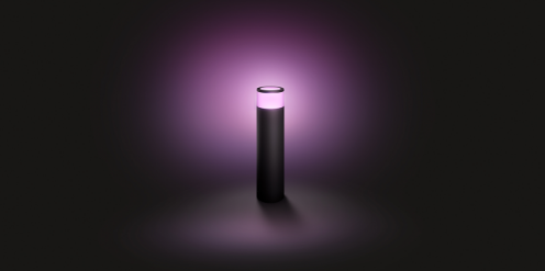 Philips hue white and color ambiance calla large outdoor pedestal hue731801 5