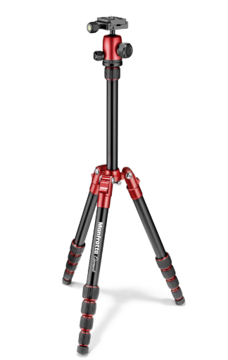 Element traveller tripod small with ball head red