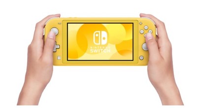 Nintendo switch lite yellow %283%29