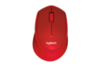 Logitech M331 Silent Plus USB Wireless Red
