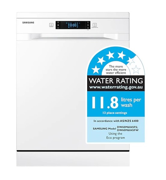 Samsung white freestanding dishwasher %282%29