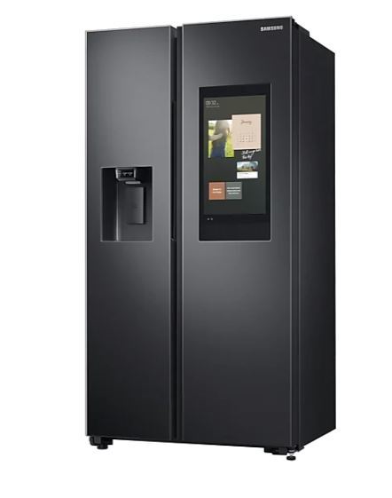 Samsung 656l side by side fridge   black 3