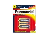 Panasonic Alkaline Batteries 2 X C