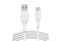 BELKIN BOOST CHARGE USB-A TO USB-C CABLE 2M WHITE