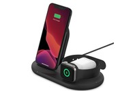 BELKIN BOOST CHARGE 3-in-1 Wireless Charger for Apple Devices - Black