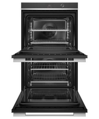 Fisher   paykel 230l double oven  76cm  17 function  self cleaning %282%29
