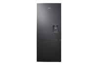 Samsung 424L Bottom Mount Fridge/Freezer Black With Non Plumbed Water