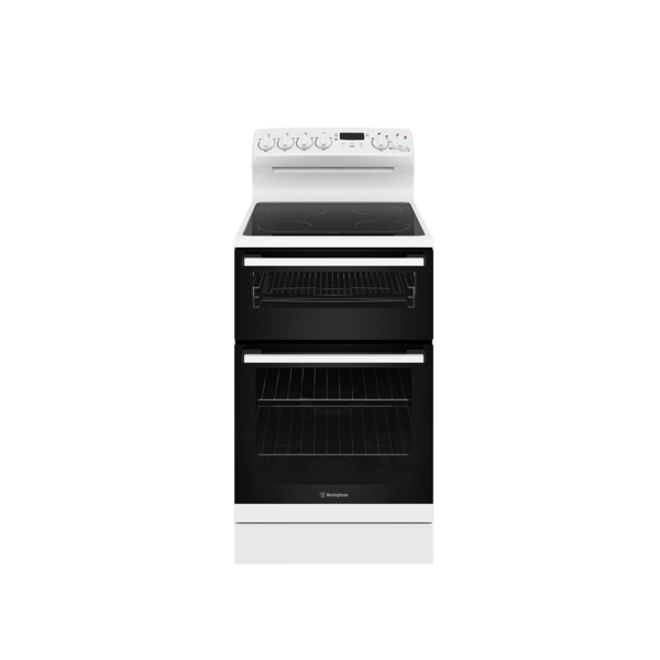 Wle543wc   westinghouse 54cm electric freestanding cooker white with 4 zone ceramic cooktop %281%29