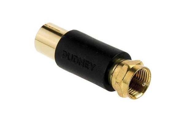 P3507   pudney coaxial socket to f plug adaptor