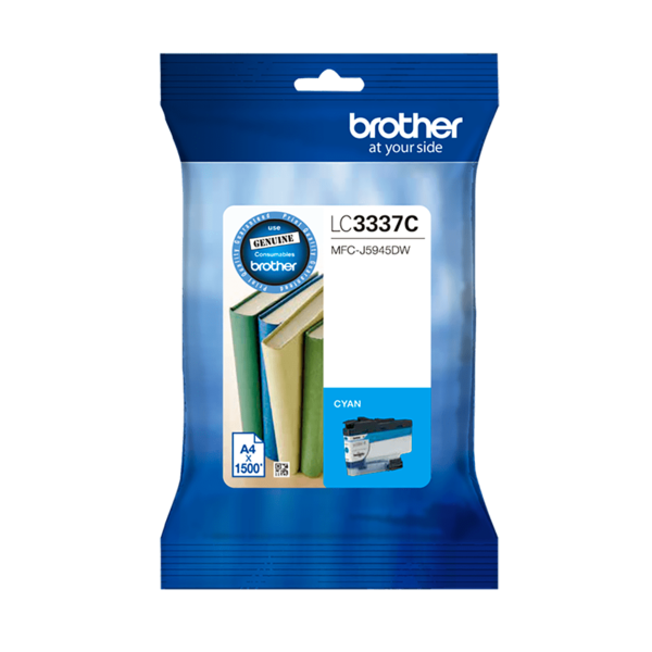 Lc3337c   brother lc3337c cyan ink cartridge %e2%80%93 single pack