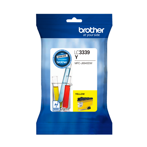 Lc3339xly   brother lc3339xly yellow ink cartridge %e2%80%93 single pack