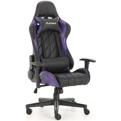 Pegcpub   playmax elite gaming chair purple   black %281%29