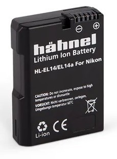 Hn1000202 4   hahnel hl el14 nikon compatible battery en el14 single pack %281%29