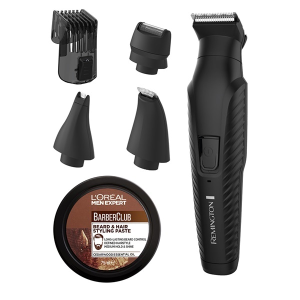 Pg6300au   remington 5 in 1 multi grooming kit with bonus l'oreal beard and hair styling paste %281%29