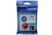 Brother LC431C Cyan Ink Cartridge - Single Pack