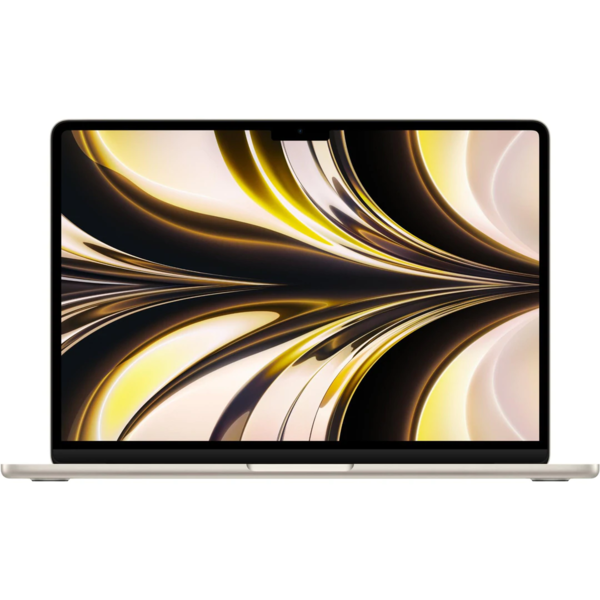 Mly13x a   apple macbook air 13 inch with m2 chip  256gb ssd starlight %281%29