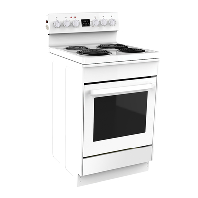 Fs60wr4   parmco 600mm 4 function freestanding stove with radiant coil cooktop white %282%29