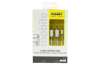Pudney 3.5mm Stereo Plug to 2 RCA Plugs 2M Cable