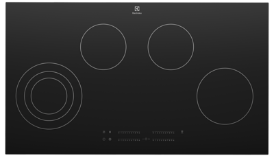 Ehc944be   electrolux 90cm 4 zone ceramic cooktop %281%29