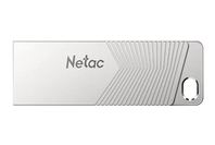 Netac UM1 USB3.2 Flash Drive 128GB UFD Zinc alloy (Pearl Nickel)