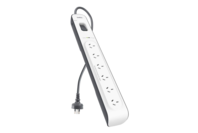 Belkin 6-outlet Surge Protection Strip with 2M Power Cord