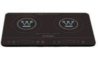 Westinghouse Induction Double Hot Plate Black