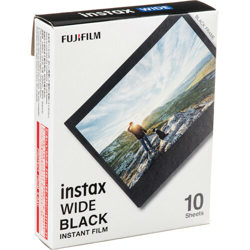 16745028   fujifilm instax wide black instant film 10 pack %281%29