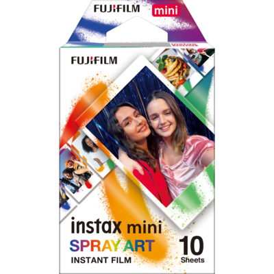 16779809   fujifilm instax mini spray art instant film 10 pack