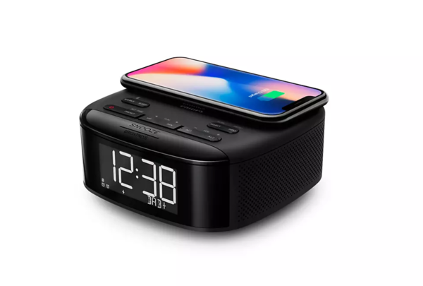 Tar7705   philips clock radio with wireless qi charger %284%29