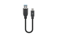 Goobay USB-C to USB A 3.0 cable 15cm