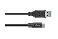 Goobay USB-C to USB A 3.0 cable black  2.0m