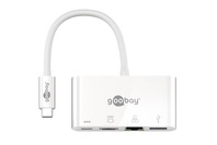 Goobay USB-C Multiport Adapt (HDMI + Ethernet, PD) 3A 60W