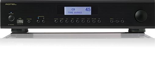 A14mkiib   rotel a14 mark ii intergrated amplifier black