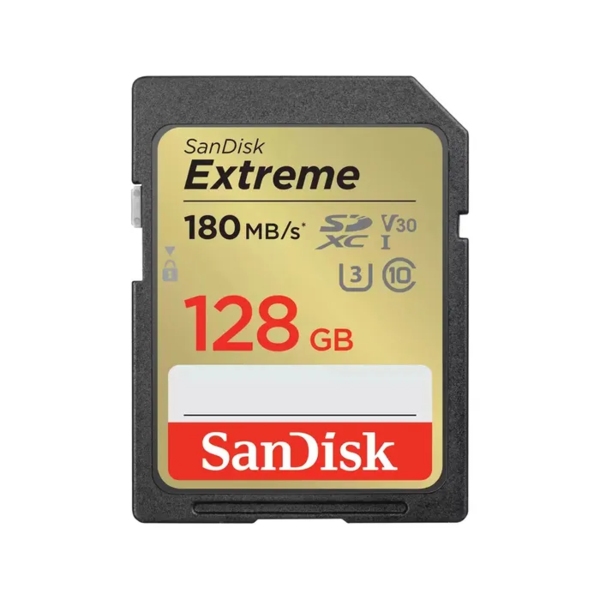 Sdsdxva 128g gncin   sandisk extreme sdxc 128gb 180mbs uhs i memory card