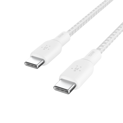 Cab014bt3mwh   belkin boostcharge usb c to usb c cable 100w white %282%29