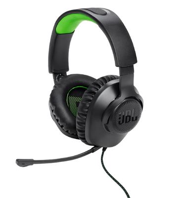 Jbl quantum 100x wired over ear gaming console headset with detachable mic %28xbox version%29 1