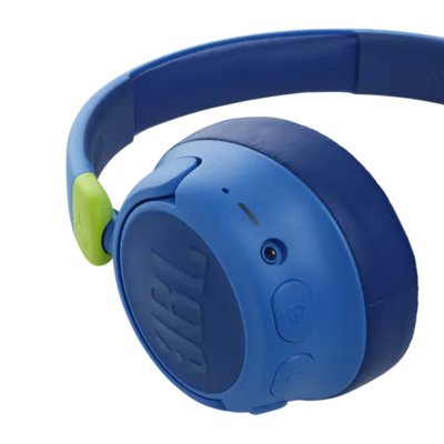 Jbljr460ncblu   jbl jr 460nc wireless over ear noise cancelling kids headphones blue %283%29