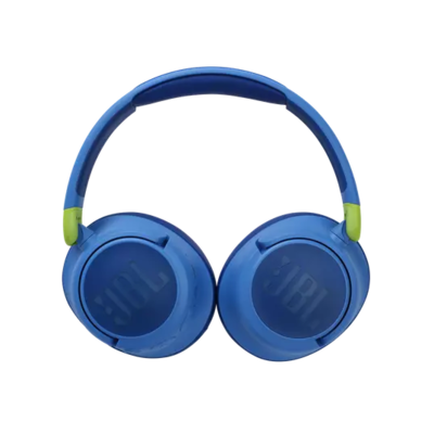 Jbljr460ncblu   jbl jr 460nc wireless over ear noise cancelling kids headphones blue %284%29