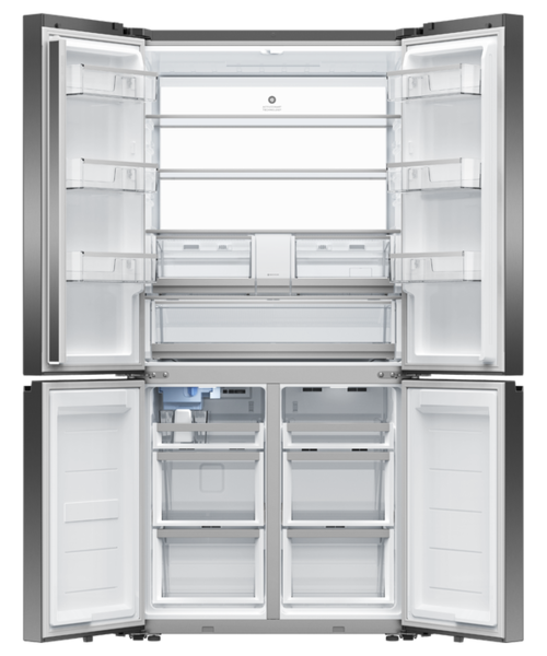 Rf730qnuvb1   fisher   paykel quad door fridge freezer 690l ice   water %282%29