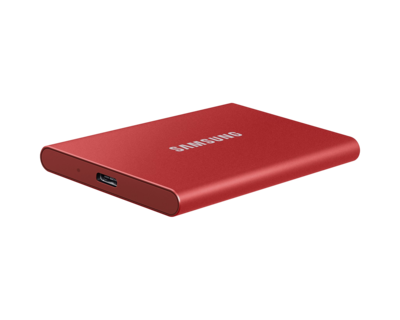 Samsung portable ssd t7 red %283%29