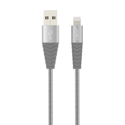Jb01813   joby charge and sync lightning cable 3.0m space grey %282%29