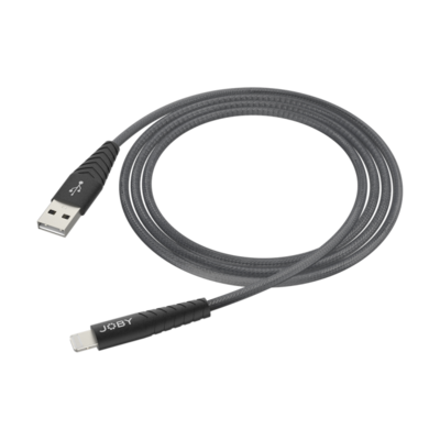 Jb01816   joby charge and sync lightning cable 1.2m black %281%29