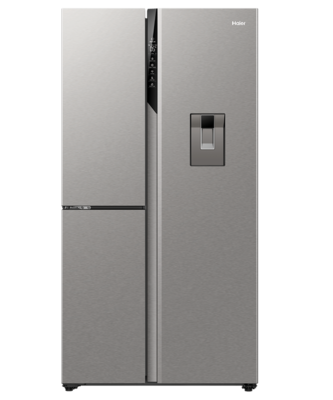 Hrf575xhs   haier three door side by side refrigerator freezer  90.5cm  575l  water %281%29