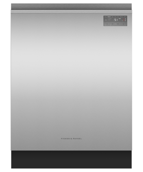 Dw60un2x2   fisher   paykel series 5 built under sanitising dishwasher with auto door open dry stainless steel %281%29